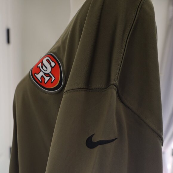 NWT 49ers Nike Salute To Service Limited Men's NFL Jersey - Picture 5 of 7